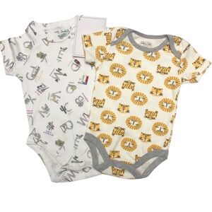 Nola Tawk/Rene Rofe | New Cotton Texas ABC & Wild Cats Onsie 0-6 Months Boy